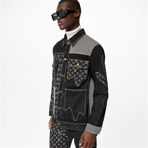 lv demin jacket|louis vuitton men's denim jacket.